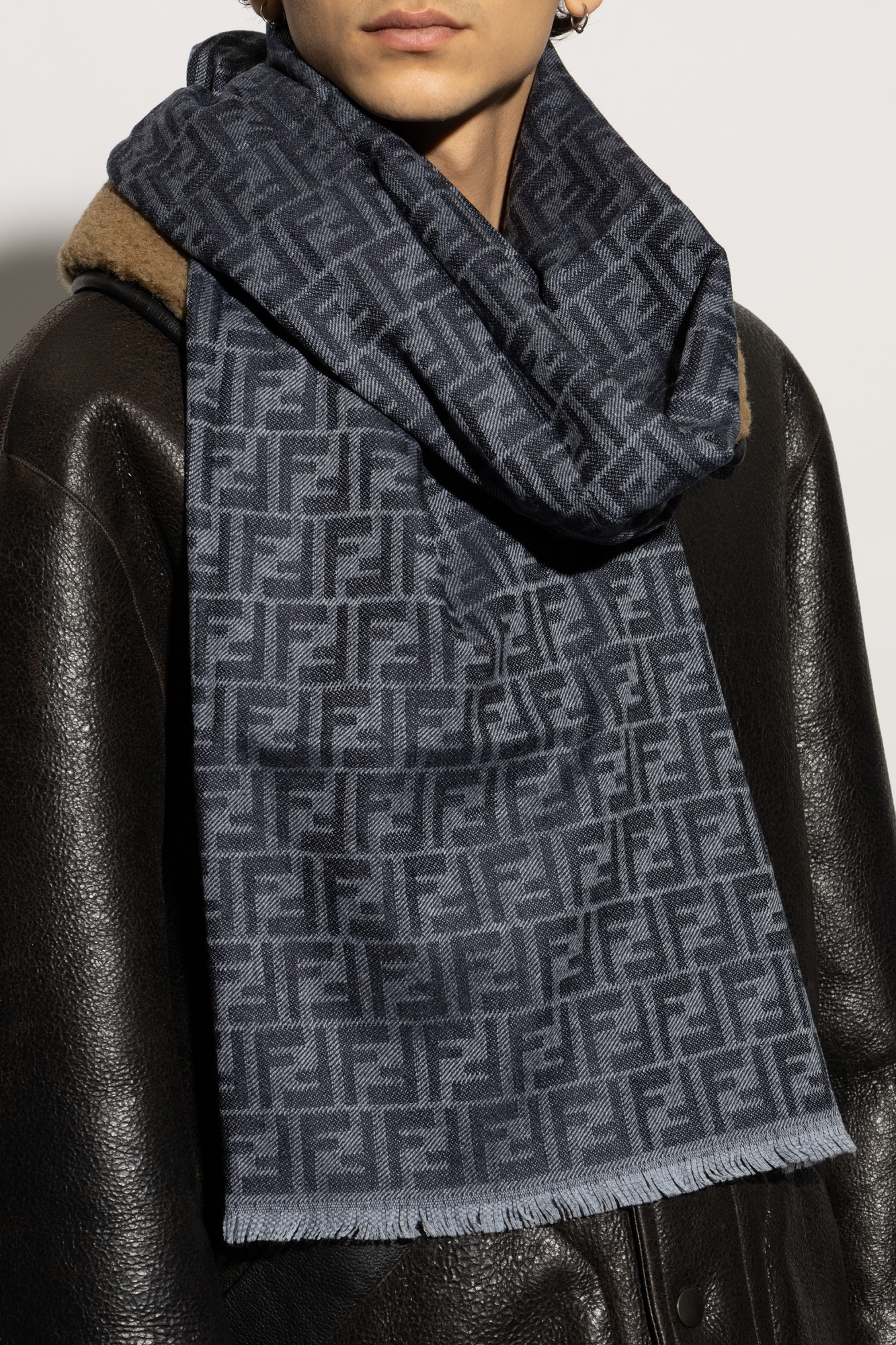 Fendi monogram scarf hotsell